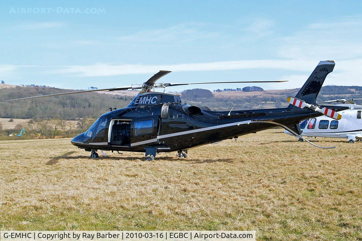 G-EMHC, 2008 Agusta A-109E Power C/N 11721, Agusta A.109E Power [11721] Cheltenham~G 16/03/2010