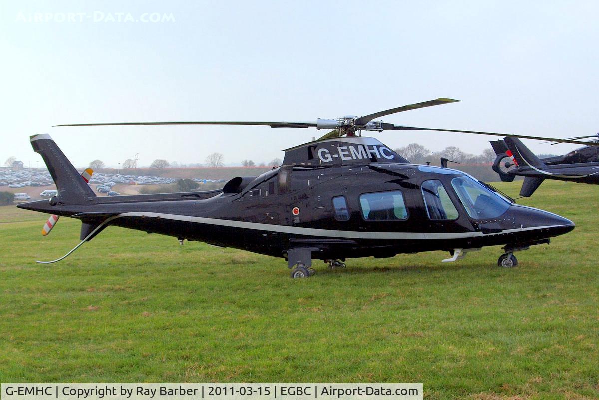 G-EMHC, 2008 Agusta A-109E Power C/N 11721, Agusta A.109E Power [11721] Cheltenham~G 15/03/2011