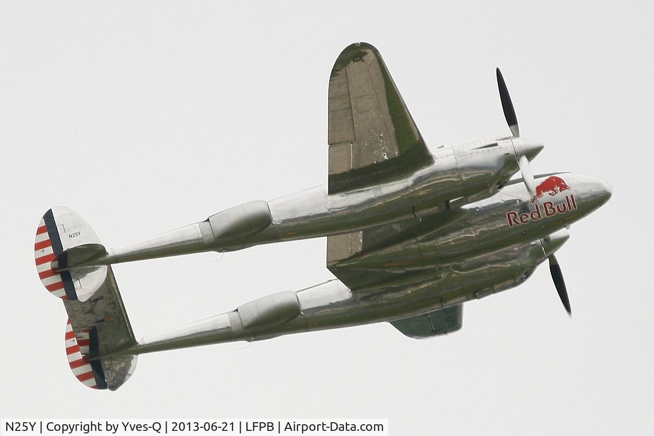 N25Y, 1944 Lockheed P-38L-5LO Lightning C/N AF44-53254, Lockheed P-38L-5LO Lightning, On display, Paris-Le Bourget (LFPB-LBG) Air Show 2013