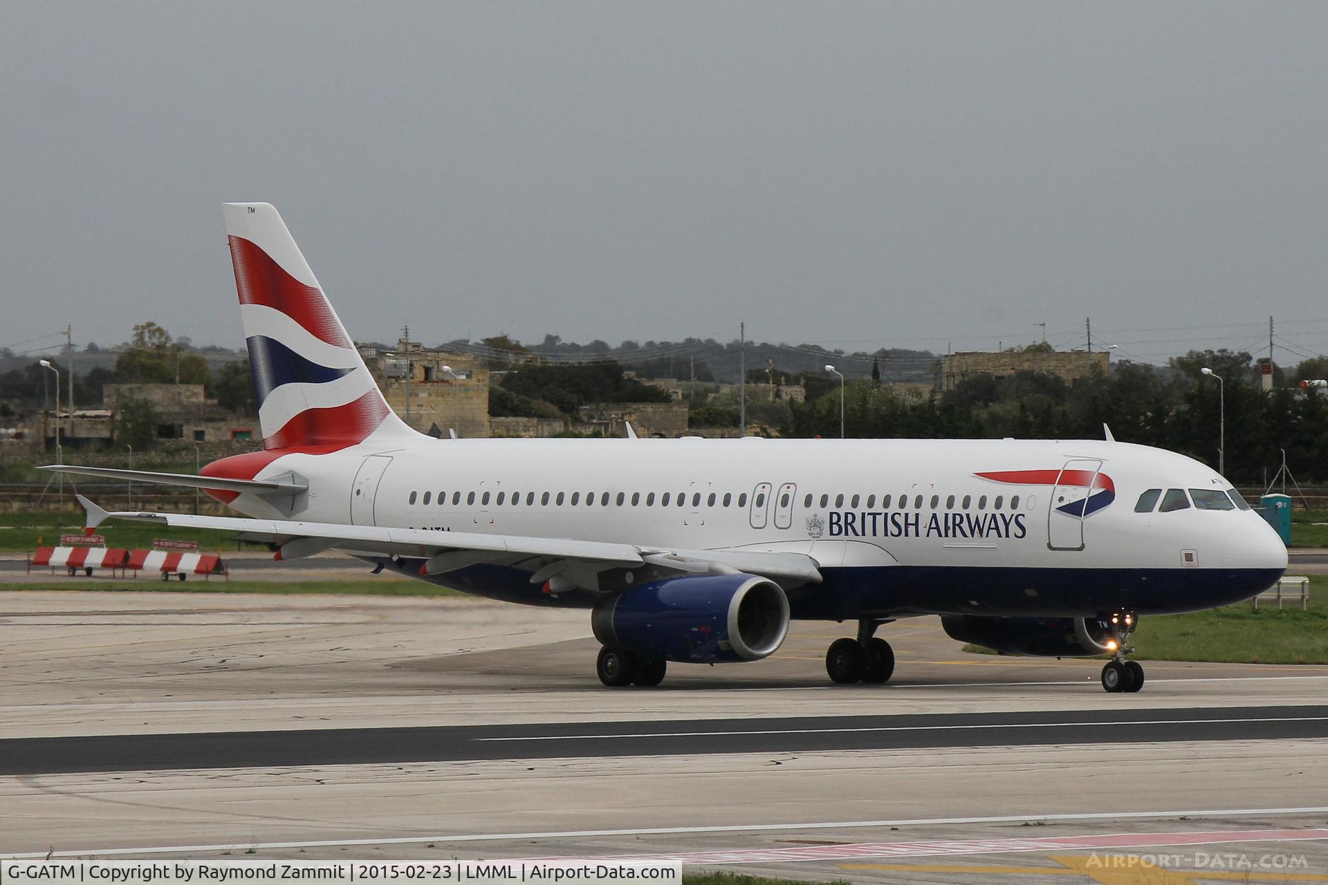 G-GATM, 2002 Airbus A320-233 C/N 1892, A320 G-GATM British Airways