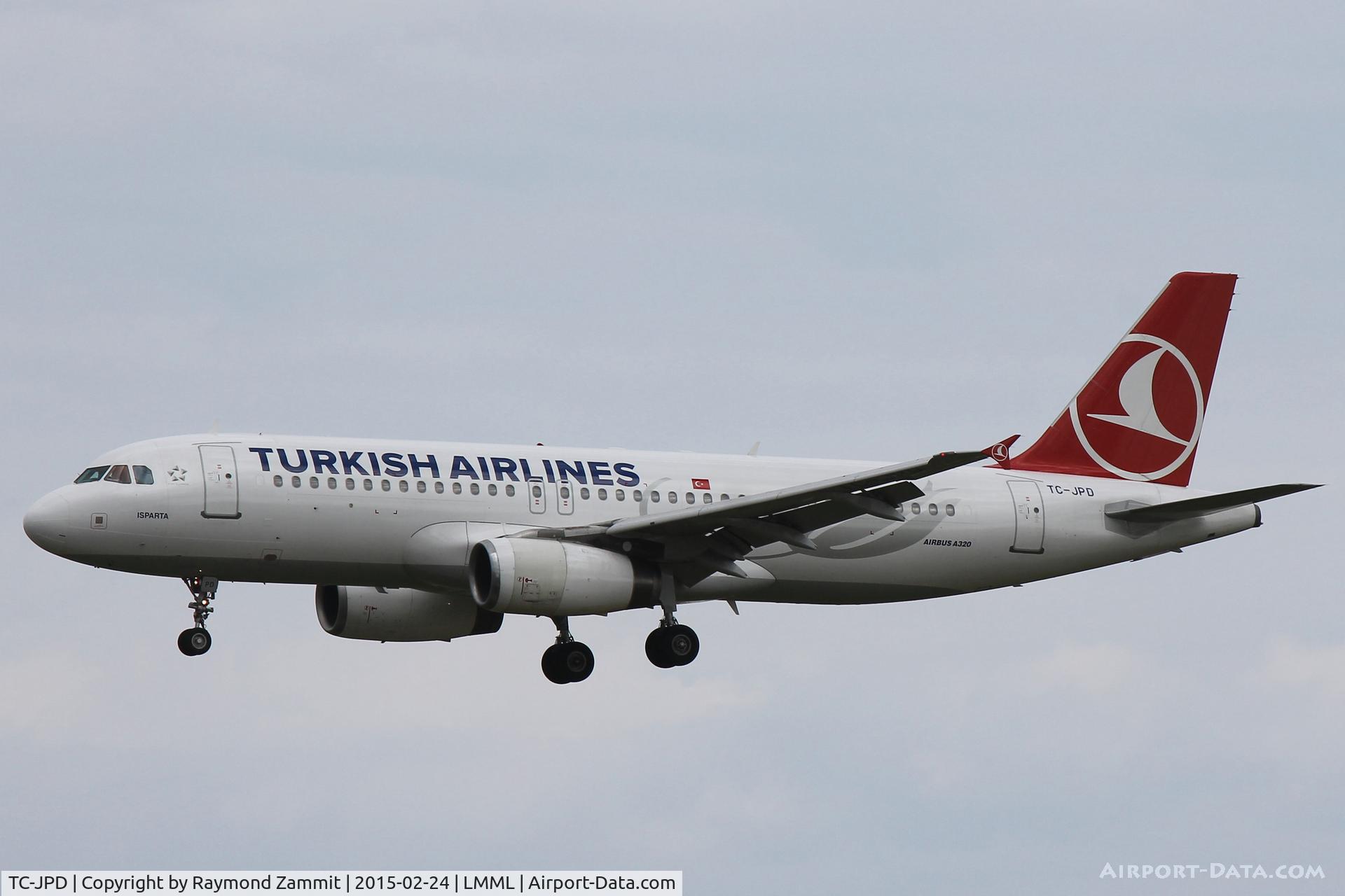 TC-JPD, 2006 Airbus A320-232 C/N 2934, A320 TC-JPD Turkish Airlines