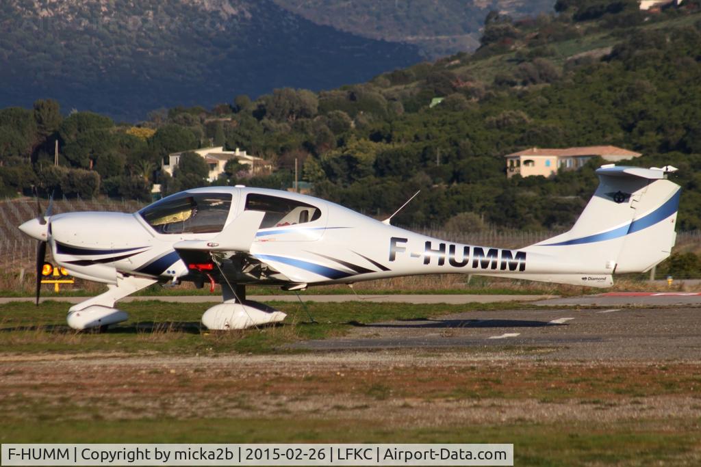 F-HUMM, Diamond DA-40 Diamond Star C/N D4.357, Parked