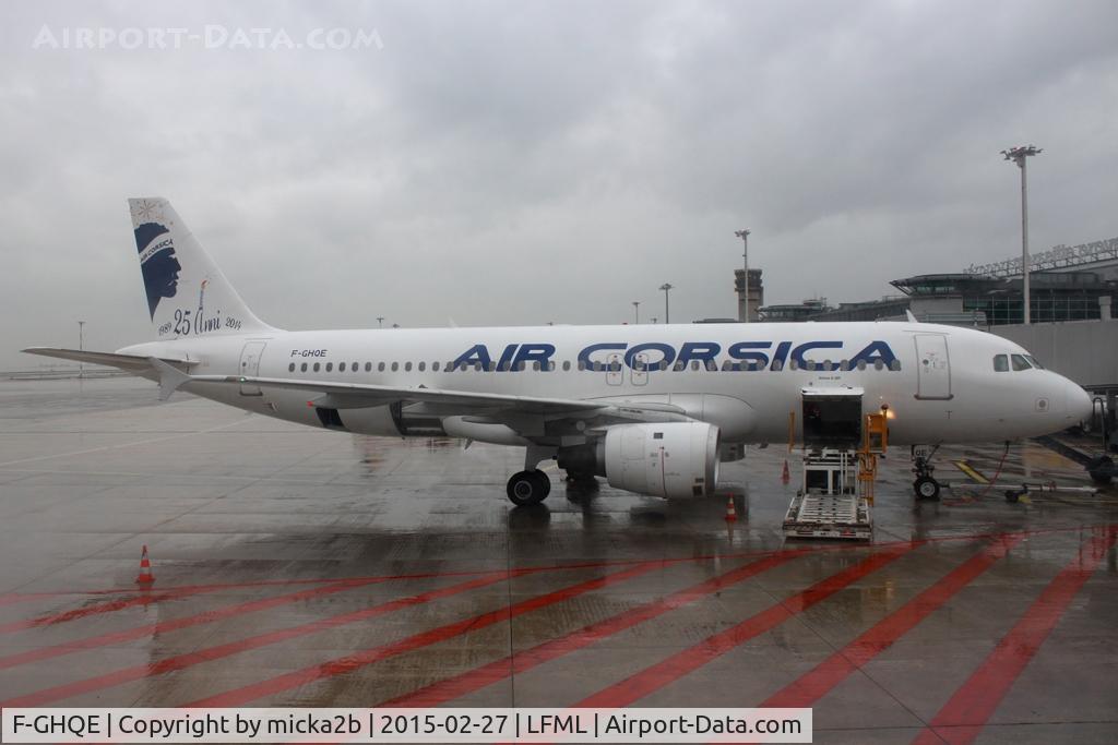 F-GHQE, 1990 Airbus A320-211 C/N 0115, Parked