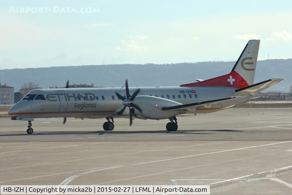 HB-IZH, 1994 Saab 2000 C/N 2000-011, Taxiing