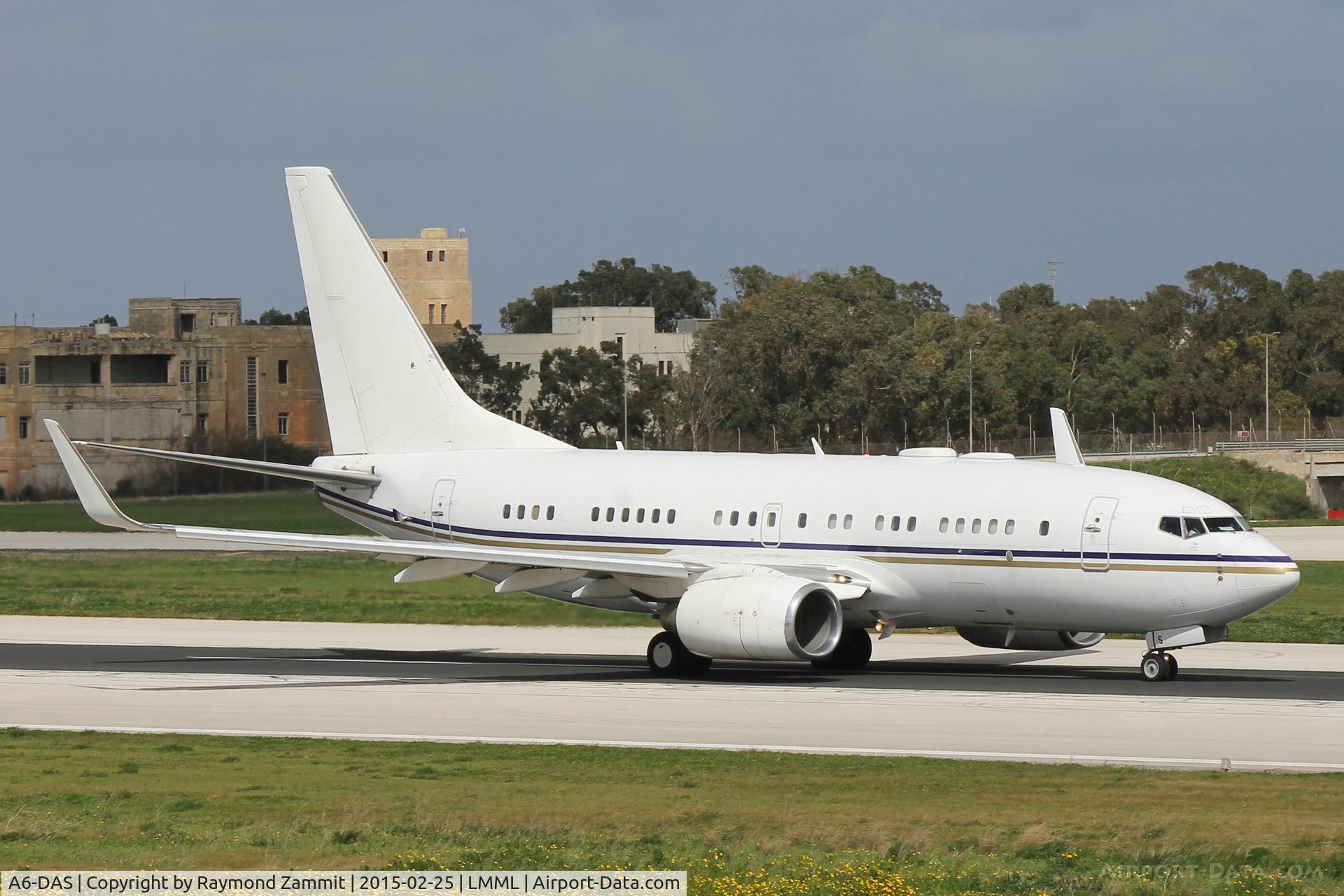 A6-DAS, 2000 Boeing 737-7Z5 BBJ C/N 29858, B737-700 A6-DAS Royal Jet