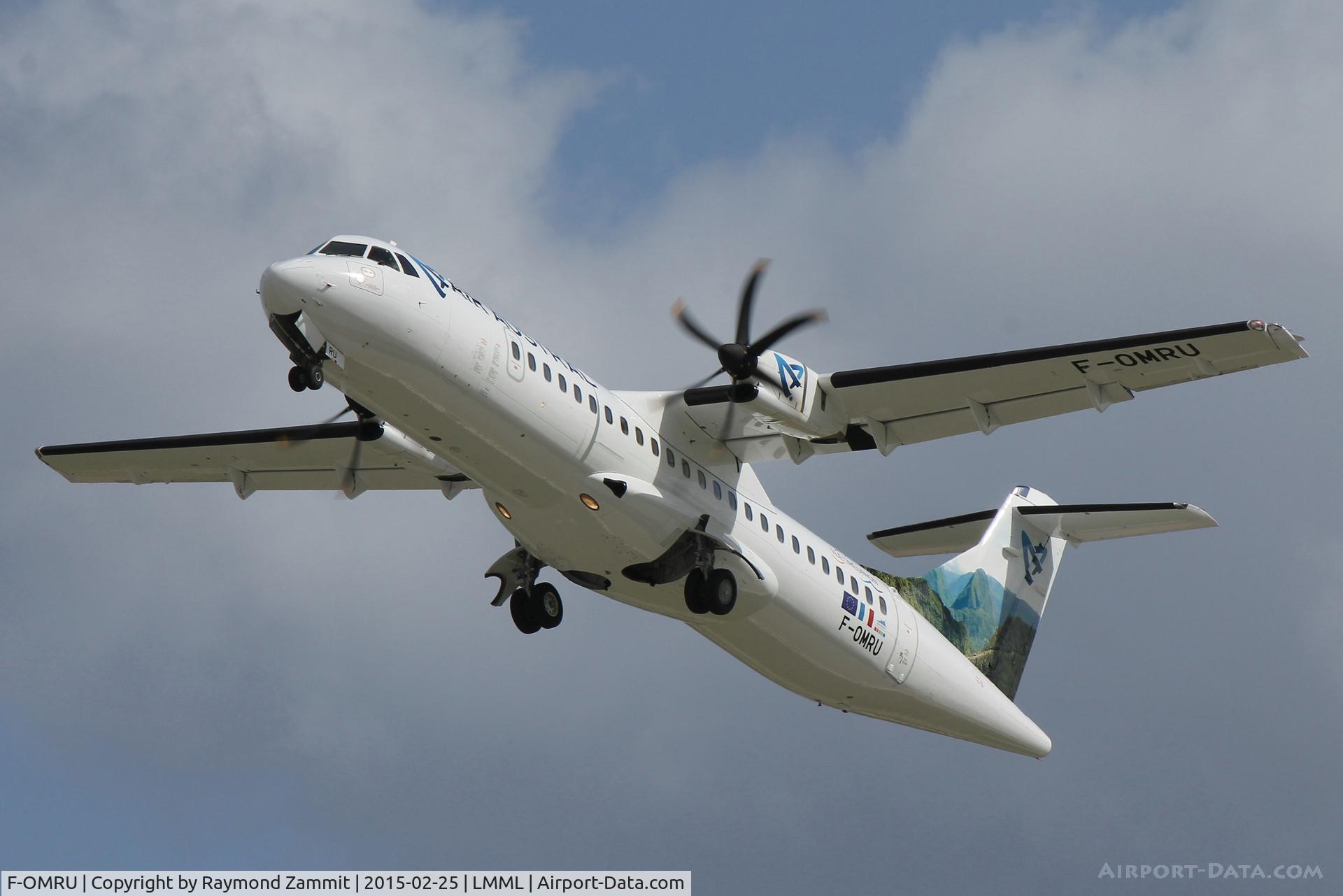 F-OMRU, 2008 ATR 72-212A C/N 855, ATR72 F-OMRU Air Austral