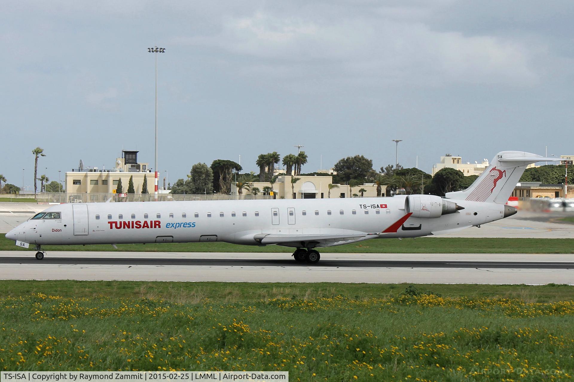 TS-ISA, 2007 Bombardier CRJ-900 (CL-600-2D24) C/N 15091, Canadair CL600 Reg Jet CRJ900 TS-ISA Tunisair