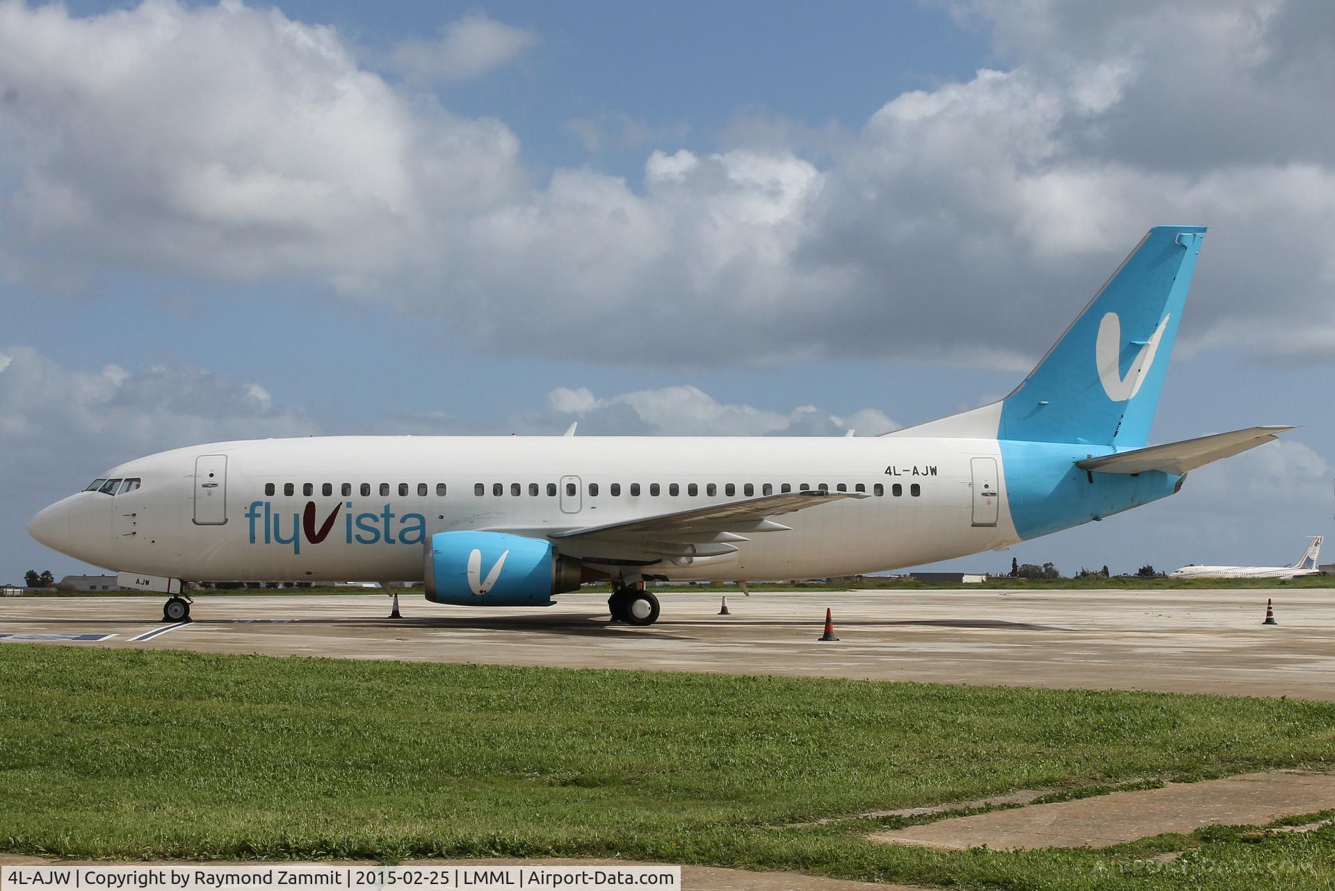 4L-AJW, 1998 Boeing 737-3U3 C/N 28733, B737-300 4L-AJW Flyvista