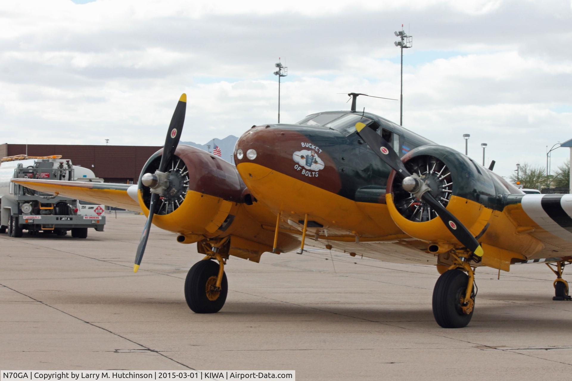 N70GA, 1946 Beech D18S C/N A-177, 