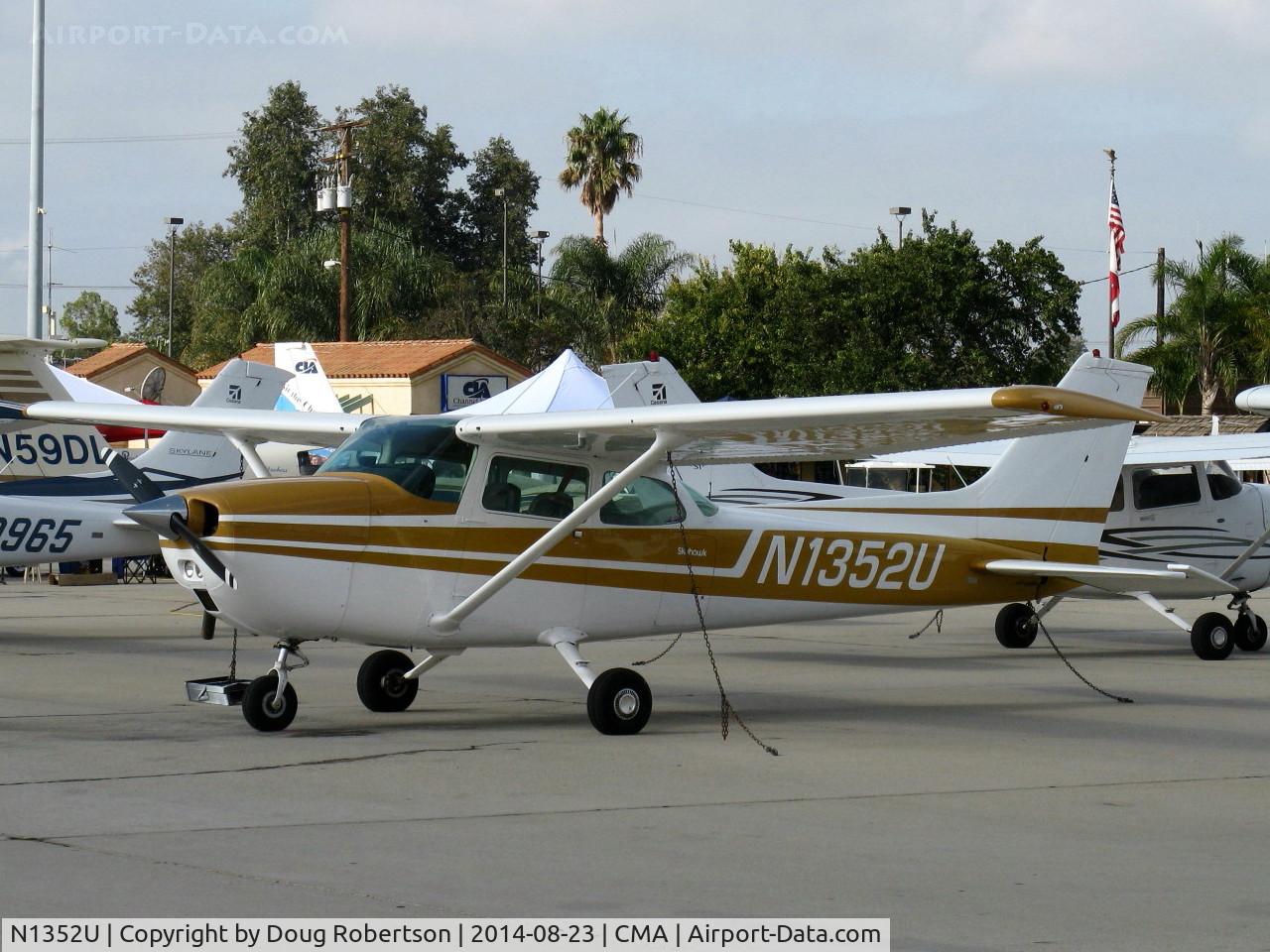 N1352U, 1976 Cessna 172M C/N 17267023, 1976 Cessna 172M SKYHAWK, Lycoming O-320-E2D 150 Hp