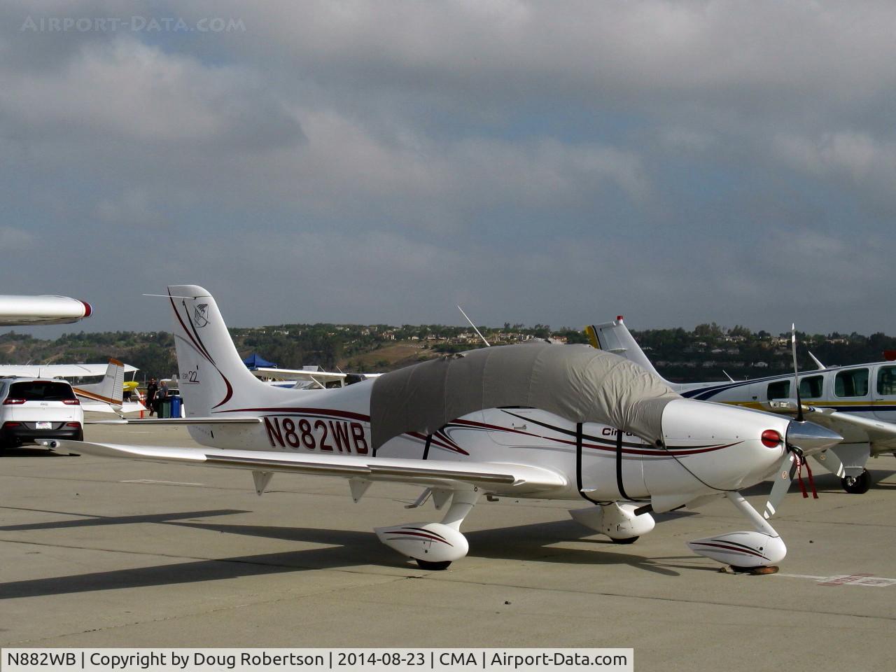 N882WB, 2002 Cirrus SR22 C/N 0360, 2002 Cirrus Design SR22, Continental IO-550 300 Hp