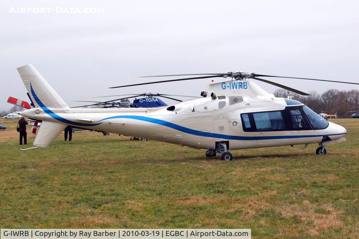 G-IWRB, 1987 Agusta A-109A-2 C/N 7386, Agusta A.109A-2 [7386] Cheltenham~G 19/03/2010