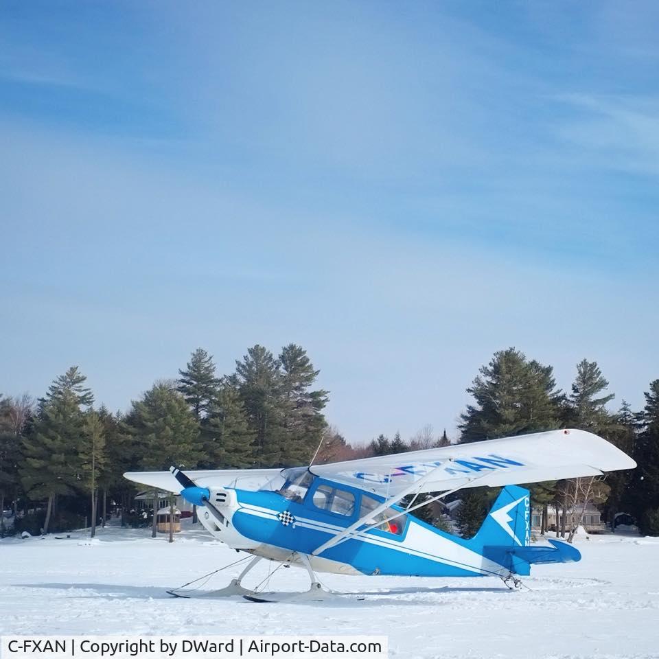 C-FXAN, 1968 Champion 7GCBC C/N 58, C-FXAN in Ski fit out