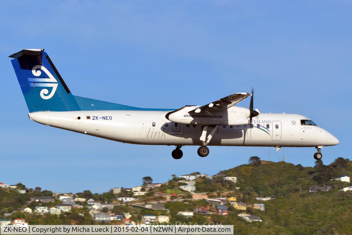 ZK-NEO, 2006 De Havilland Canada DHC-8-311 Dash 8 C/N 633, At Wellington