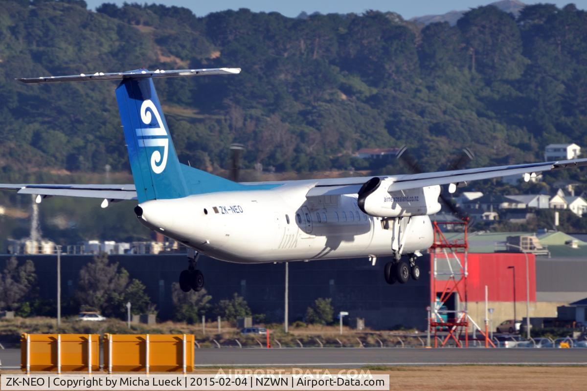 ZK-NEO, 2006 De Havilland Canada DHC-8-311 Dash 8 C/N 633, At Wellington