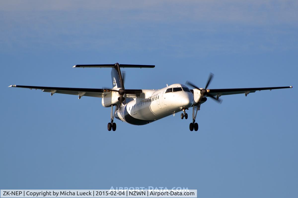 ZK-NEP, 2006 De Havilland Canada DHC-8-311Q Dash 8 C/N 634, At Wellington