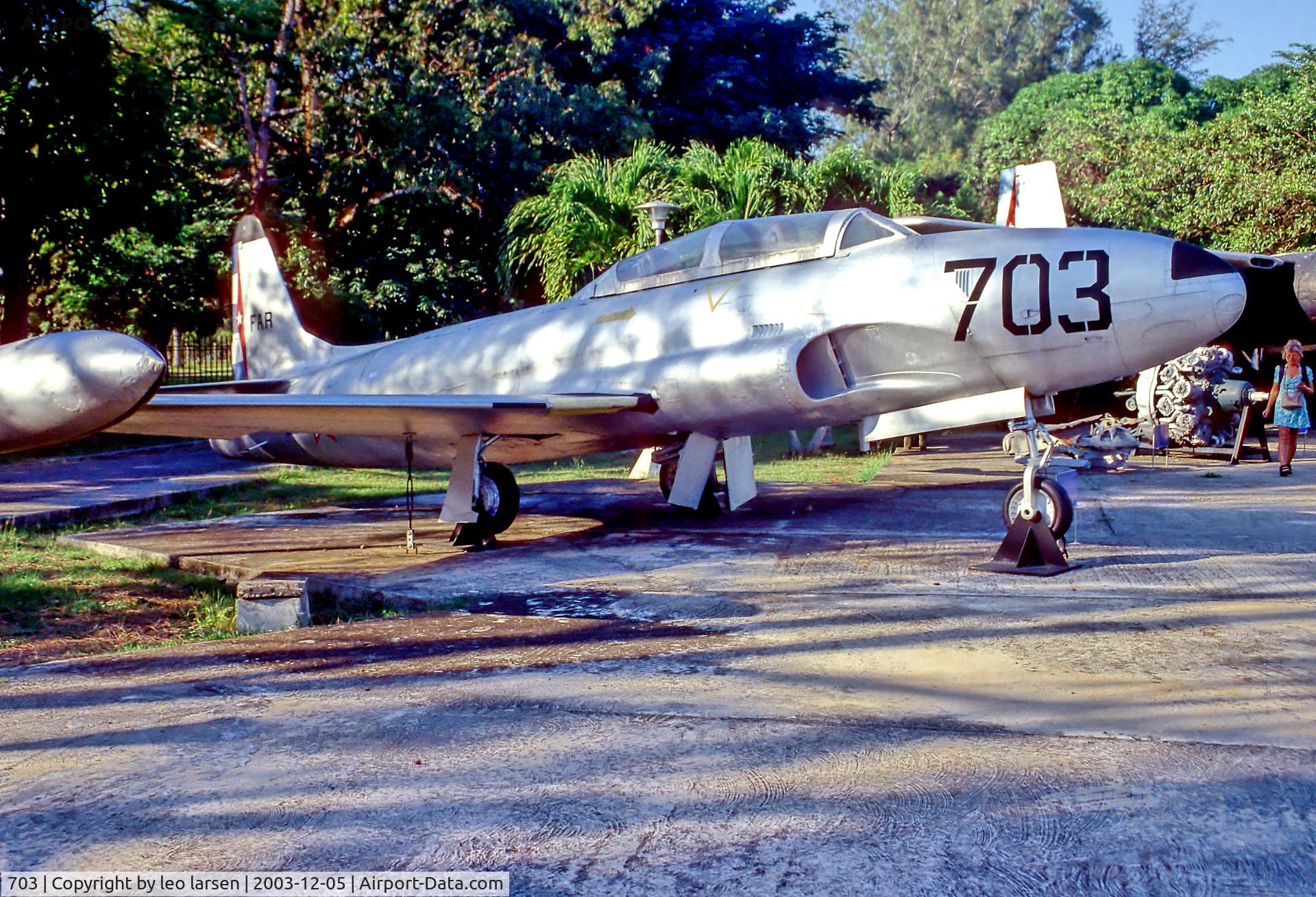 703, Lockheed T-33A Shooting Star C/N Not found 703, Museo del Aire Hana 5.12.03