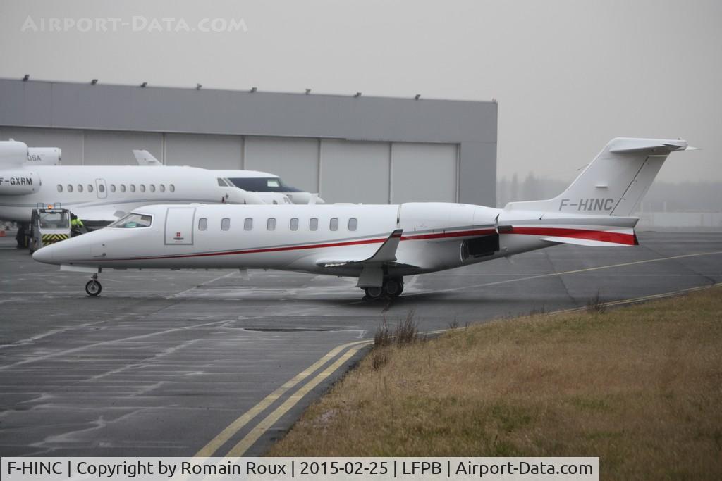 F-HINC, 2014 Learjet 75 C/N 45-488, Parked