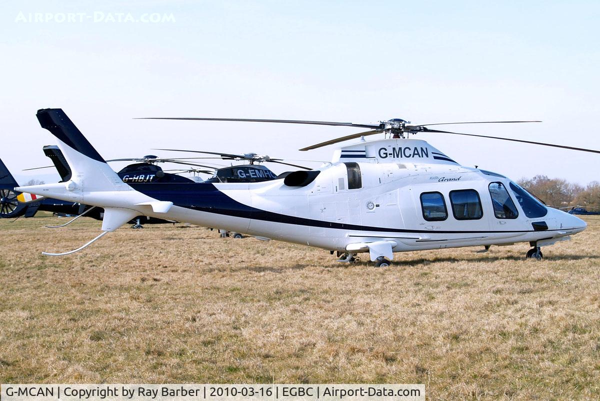 G-MCAN, 2006 Agusta A-109S Grand C/N 22021, Agusta A.109S Grand [22021] Cheltenham Racecourse~G 16/03/2010