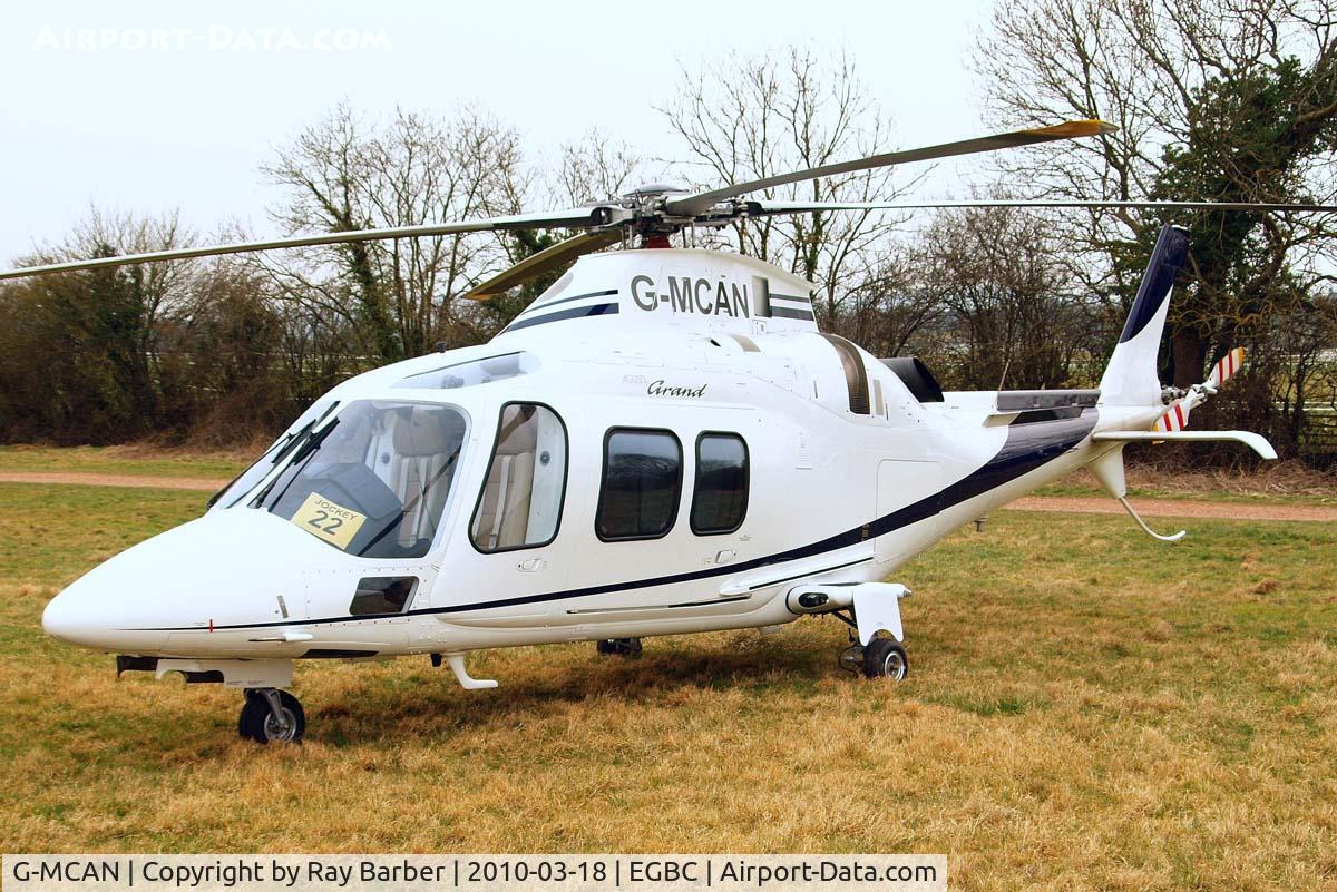 G-MCAN, 2006 Agusta A-109S Grand C/N 22021, Agusta A.109S Grand [22021] Cheltenham Racecourse~G 18/03/2010