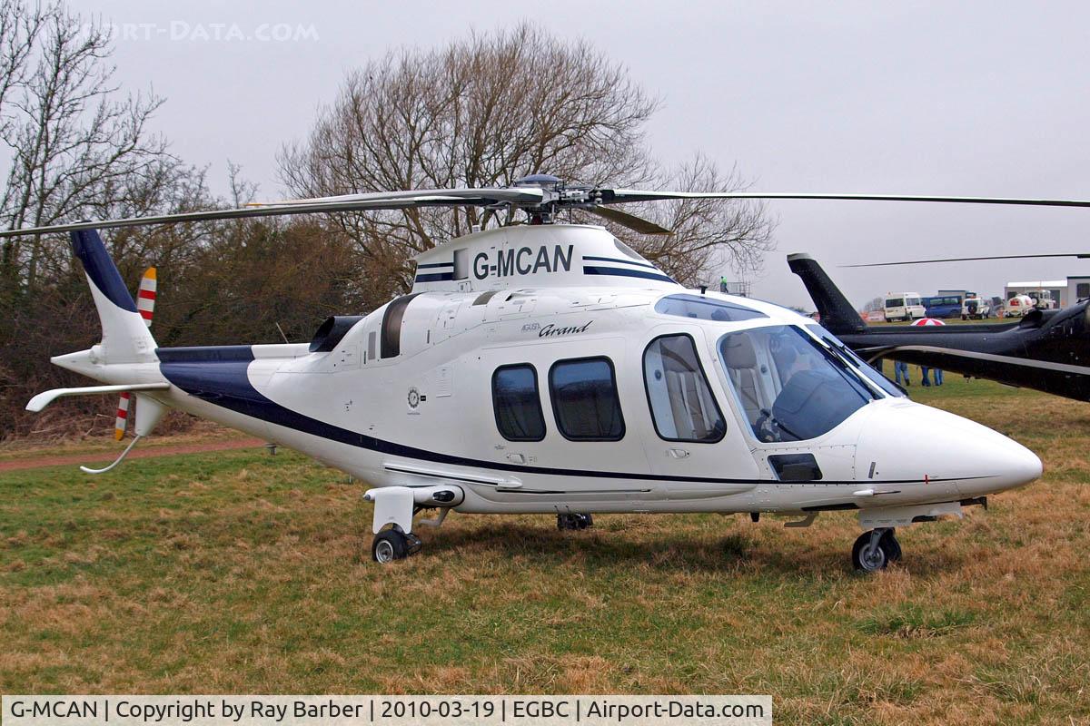 G-MCAN, 2006 Agusta A-109S Grand C/N 22021, Agusta A.109S Grand [22021] Cheltenham Racecourse~G 19/03/2010