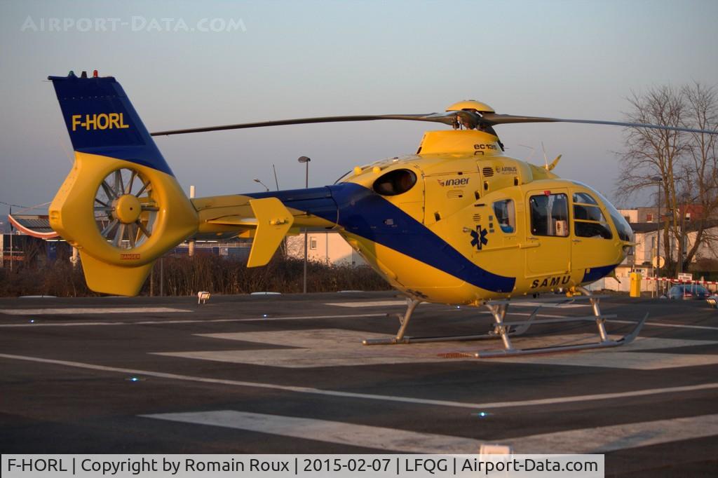 F-HORL, Eurocopter EC-135P-2+ C/N 165, Parked