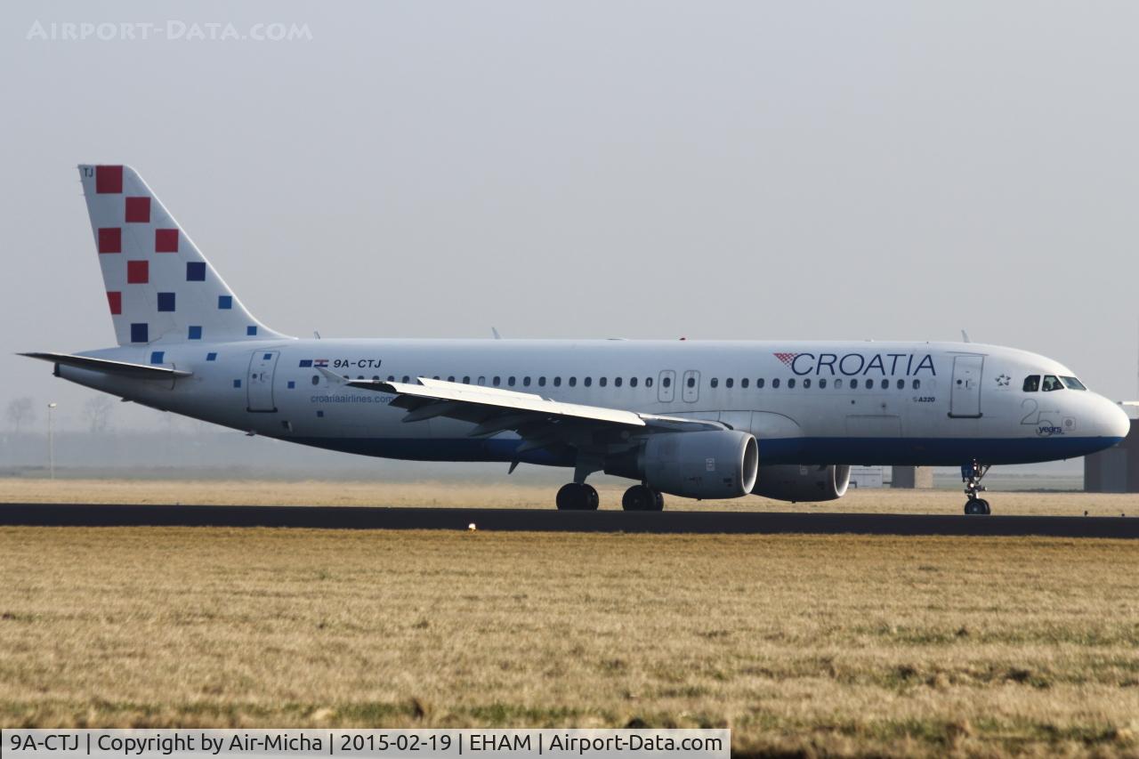 9A-CTJ, 1999 Airbus A320-214 C/N 1009, Croatia Airlines
