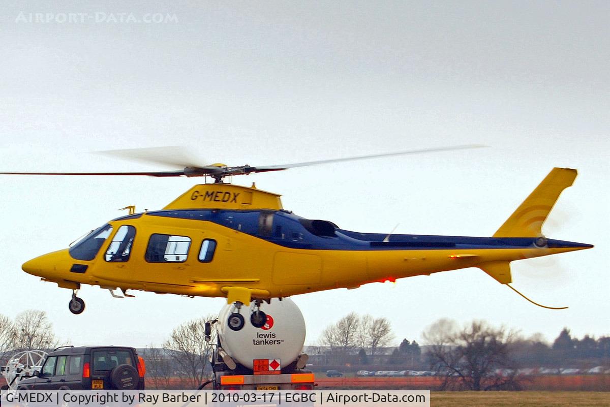 G-MEDX, 2008 Agusta A-109E Power C/N 11745, Agusta A.109E Power Elite [11745] Cheltenham~G 17/03/2010