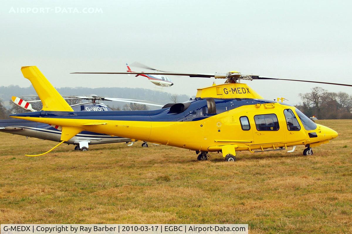 G-MEDX, 2008 Agusta A-109E Power C/N 11745, Agusta A.109E Power Elite [11745] Cheltenham~G 17/03/2010