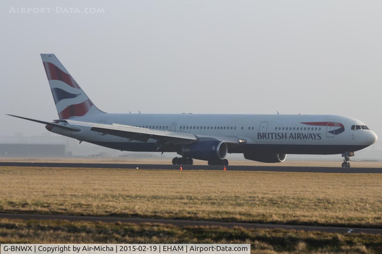 G-BNWX, 1994 Boeing 767-336 C/N 25832, British Airways