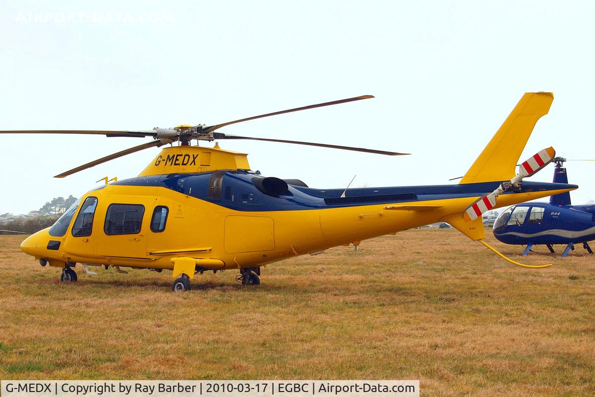 G-MEDX, 2008 Agusta A-109E Power C/N 11745, Agusta A.109E Power Elite [11745] Cheltenham~G 17/03/2010