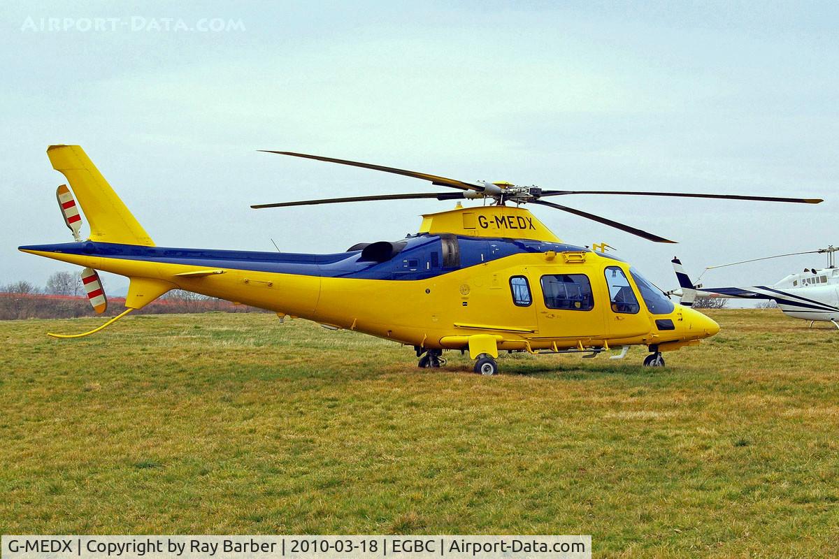 G-MEDX, 2008 Agusta A-109E Power C/N 11745, Agusta A.109E Power Elite [11745] Cheltenham~G 18/03/2010