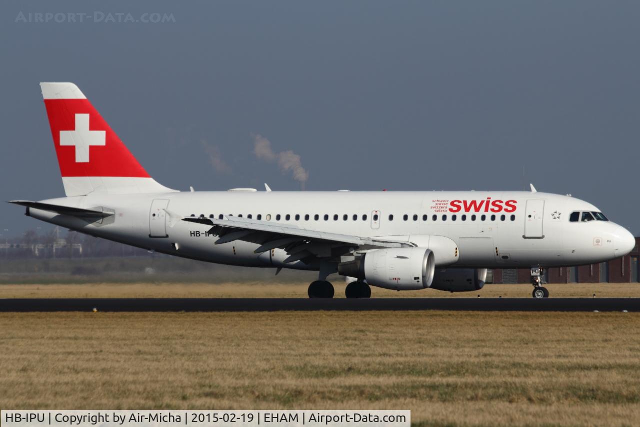 HB-IPU, 1997 Airbus A319-112 C/N 713, Swiss
