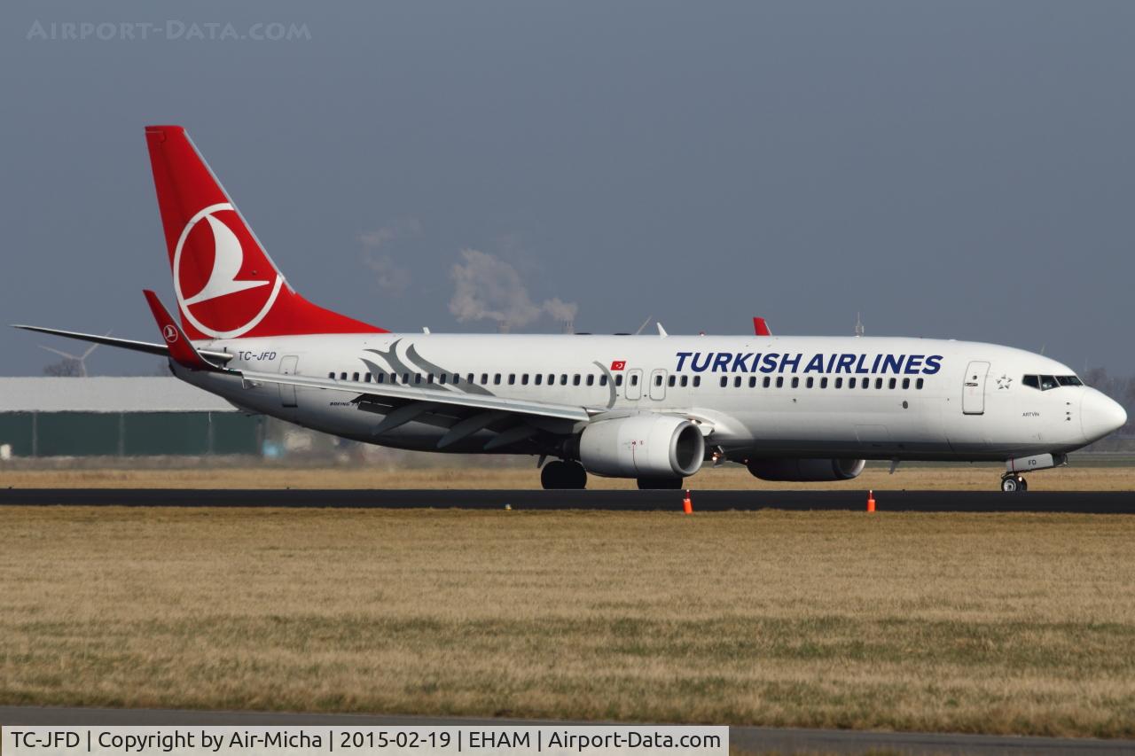 TC-JFD, 1998 Boeing 737-8F2 C/N 29766, Turkish Airlines