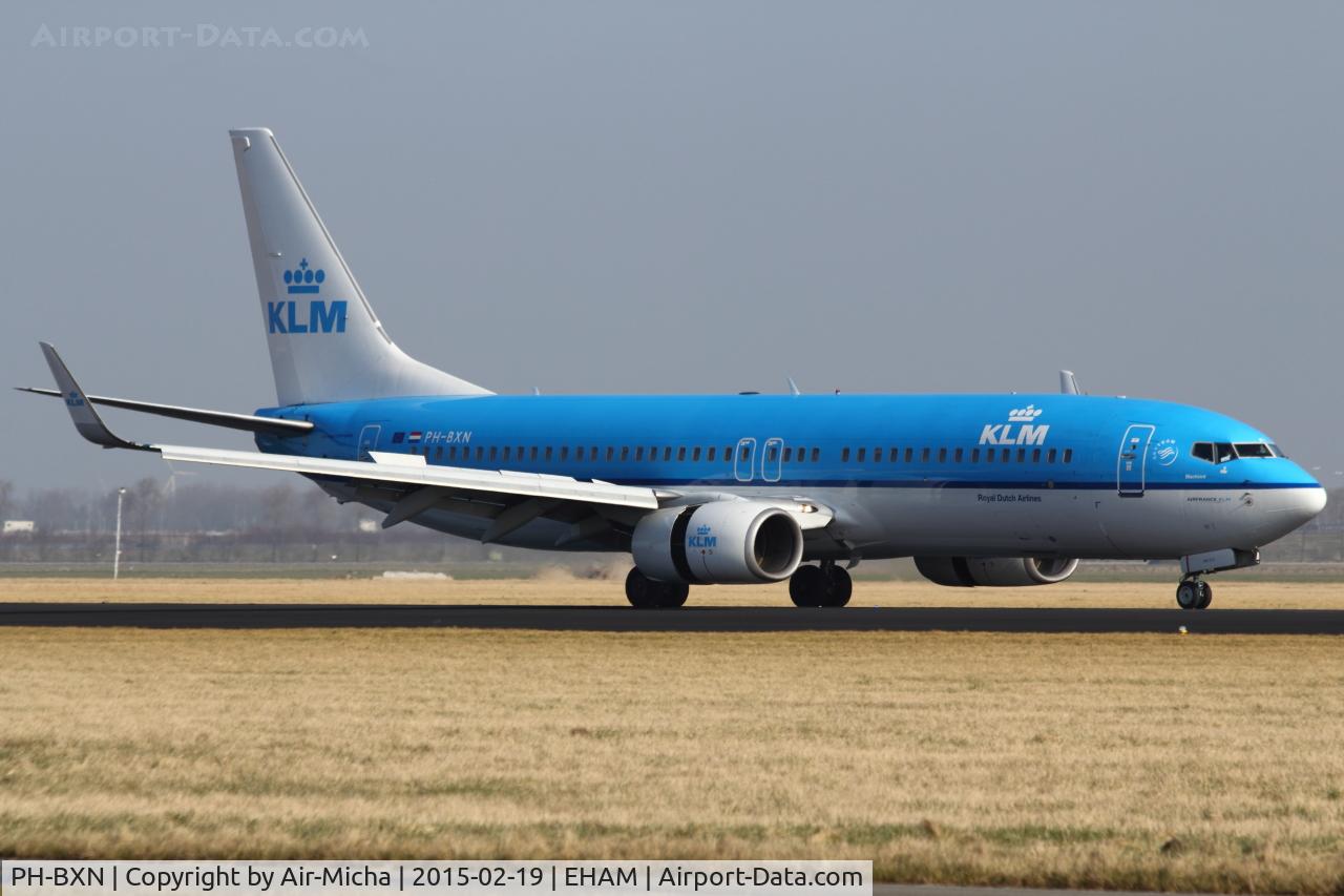PH-BXN, 2000 Boeing 737-8K2 C/N 30356, KLM Royal Dutch Airlines