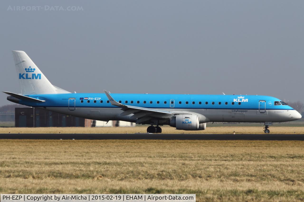 PH-EZP, 2010 Embraer 190LR (ERJ-190-100LR) C/N 19000347, KLM Cityhopper