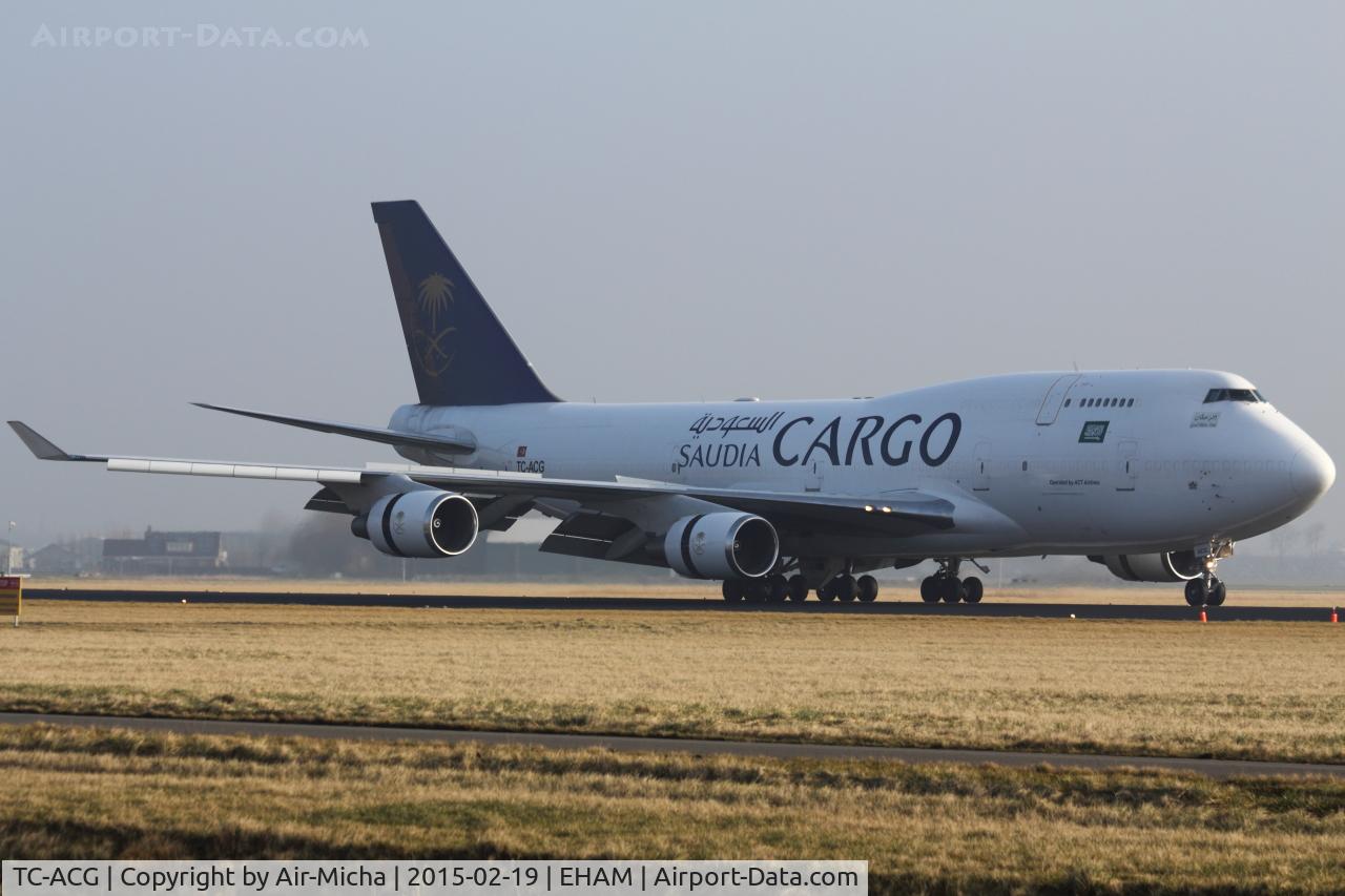 TC-ACG, 1992 Boeing 747-481(BDSF) C/N 25641, Saudi Arabian Airlines