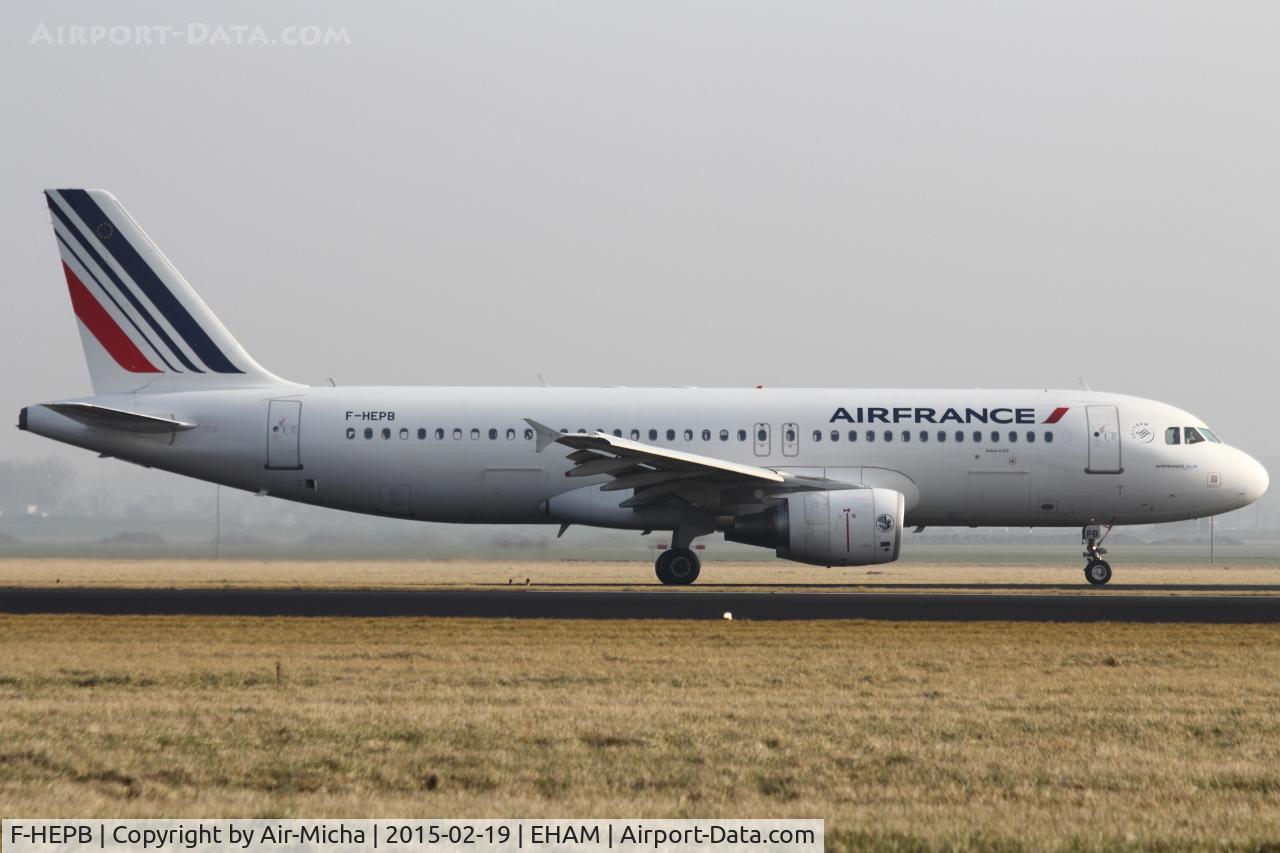 F-HEPB, 2010 Airbus A320-214 C/N 4241, Air France