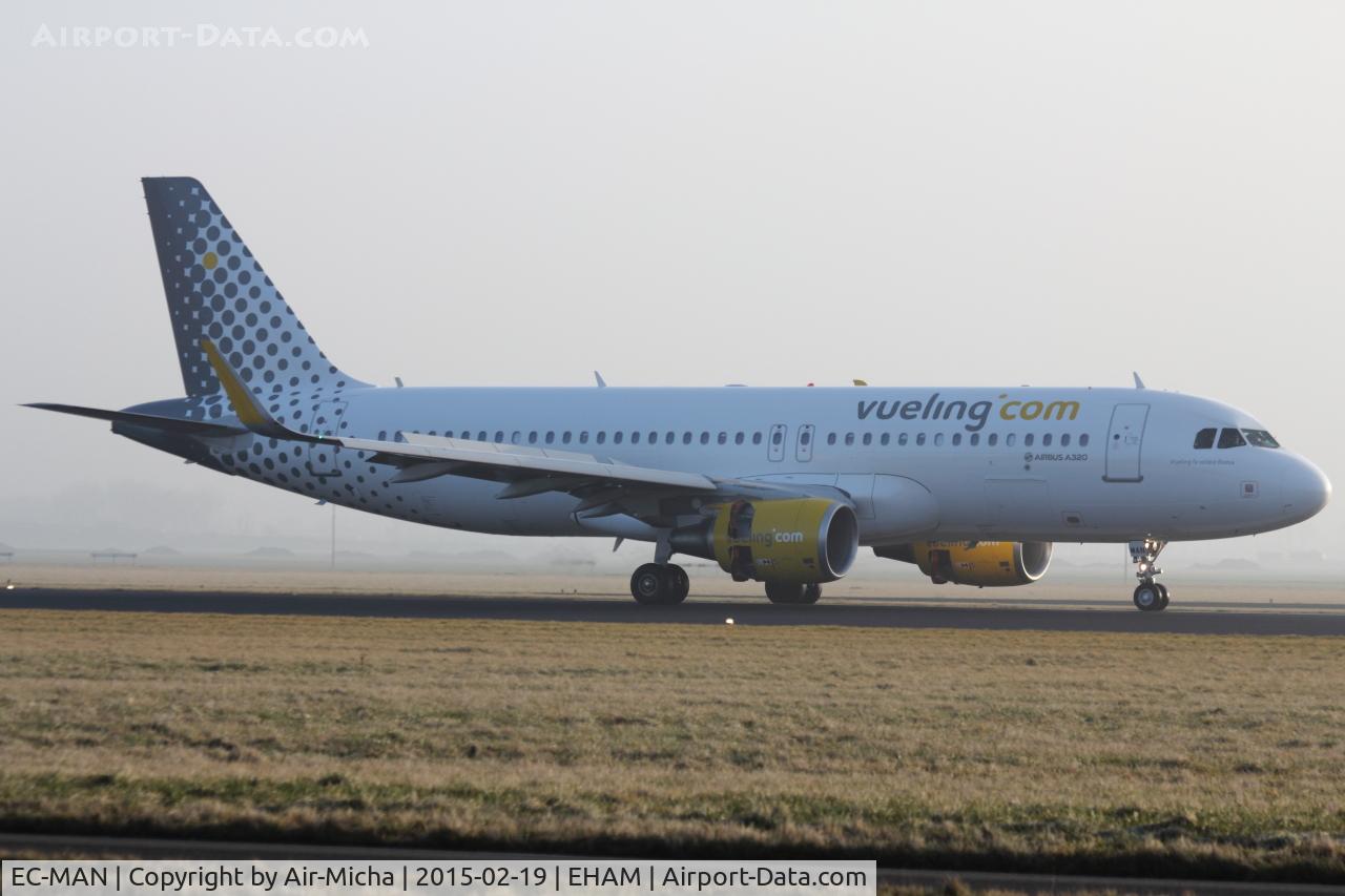 EC-MAN, 2014 Airbus A320-214 C/N 6079, Vueling Airlines