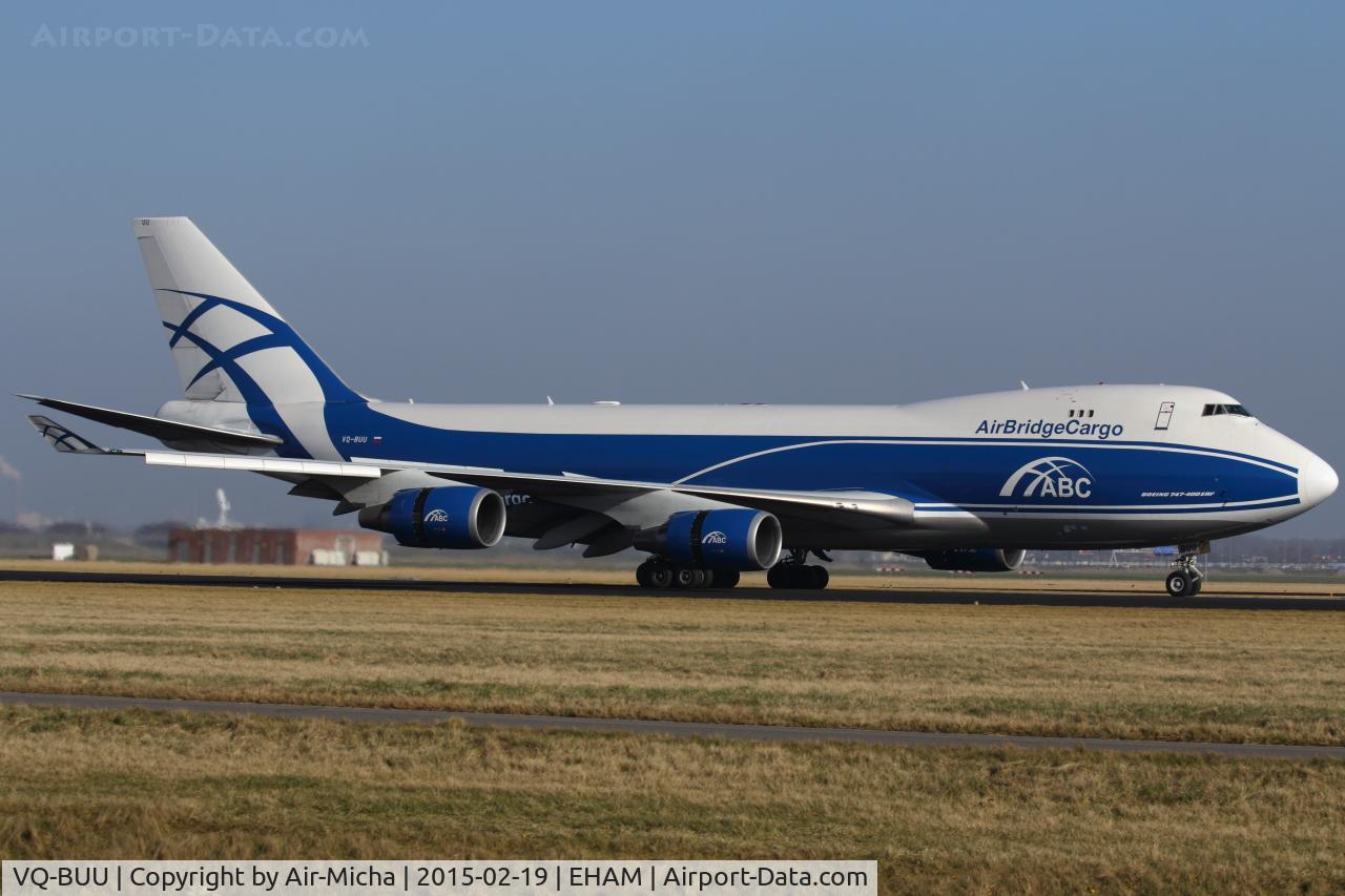 VQ-BUU, 2006 Boeing 747-4EVF/ER/SCD C/N 35170, AirBridge Cargo