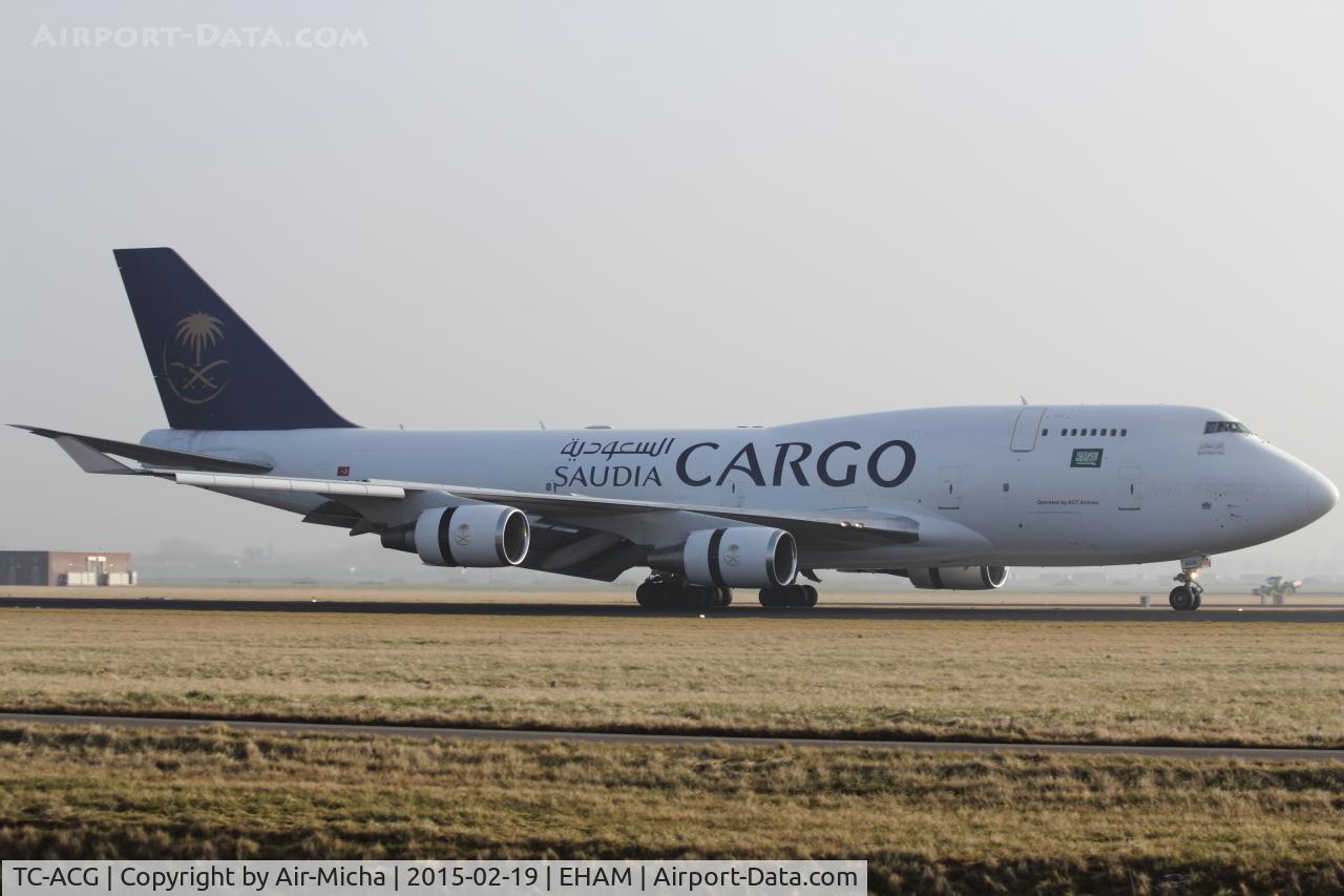 TC-ACG, 1992 Boeing 747-481(BDSF) C/N 25641, Saudi Arabian Airlines