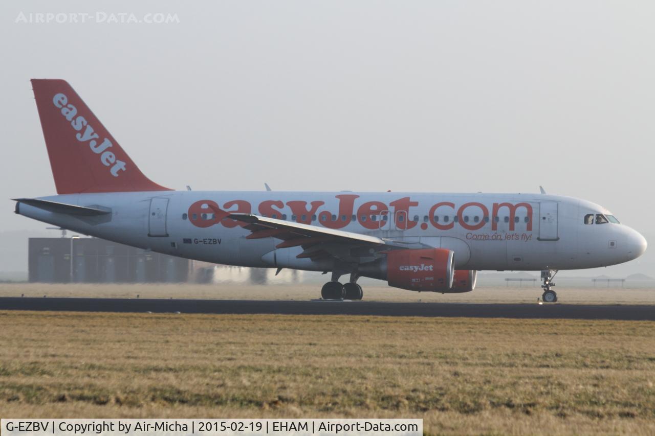 G-EZBV, 2007 Airbus A319-111 C/N 3122, EasyJet