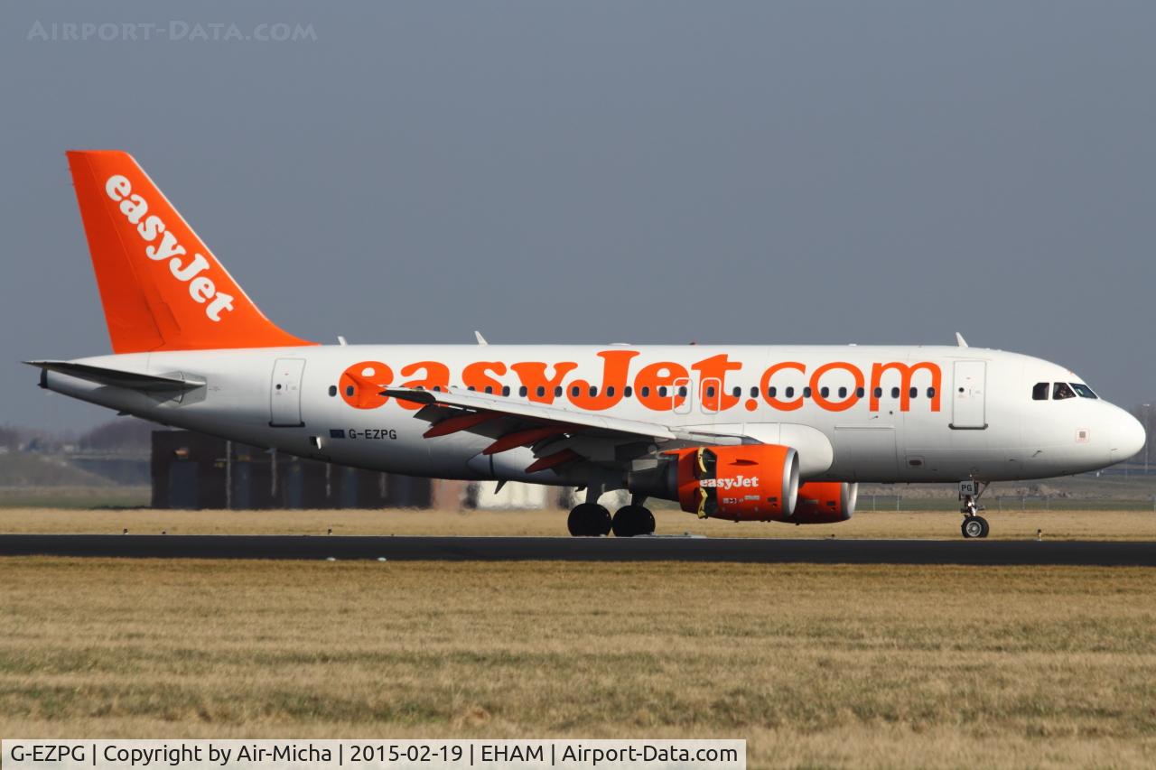 G-EZPG, 2005 Airbus A319-111 C/N 2385, EasyJet