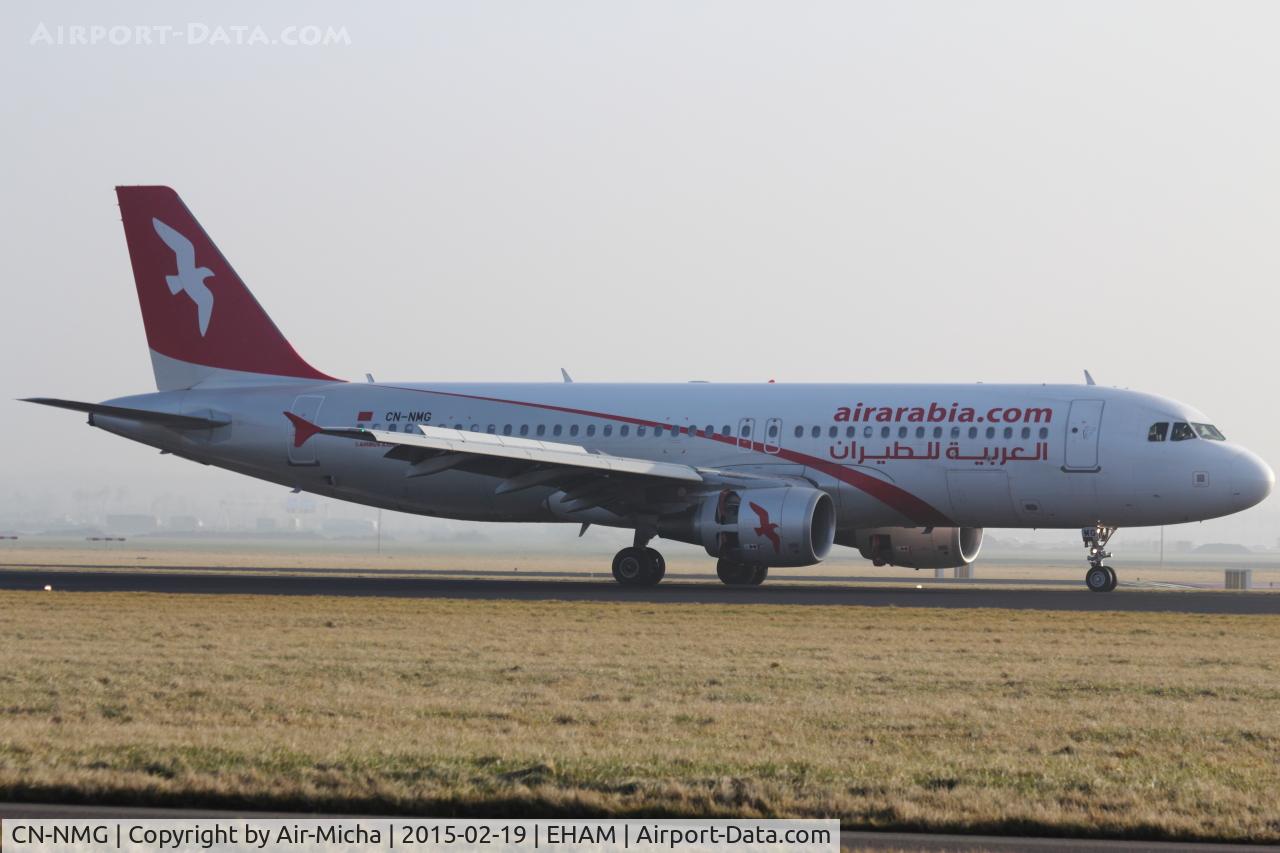 CN-NMG, 2011 Airbus A320-214 C/N 4568, Air Arabia Maroc