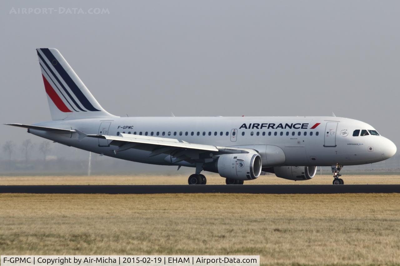 F-GPMC, 1996 Airbus A319-113 C/N 608, Air France