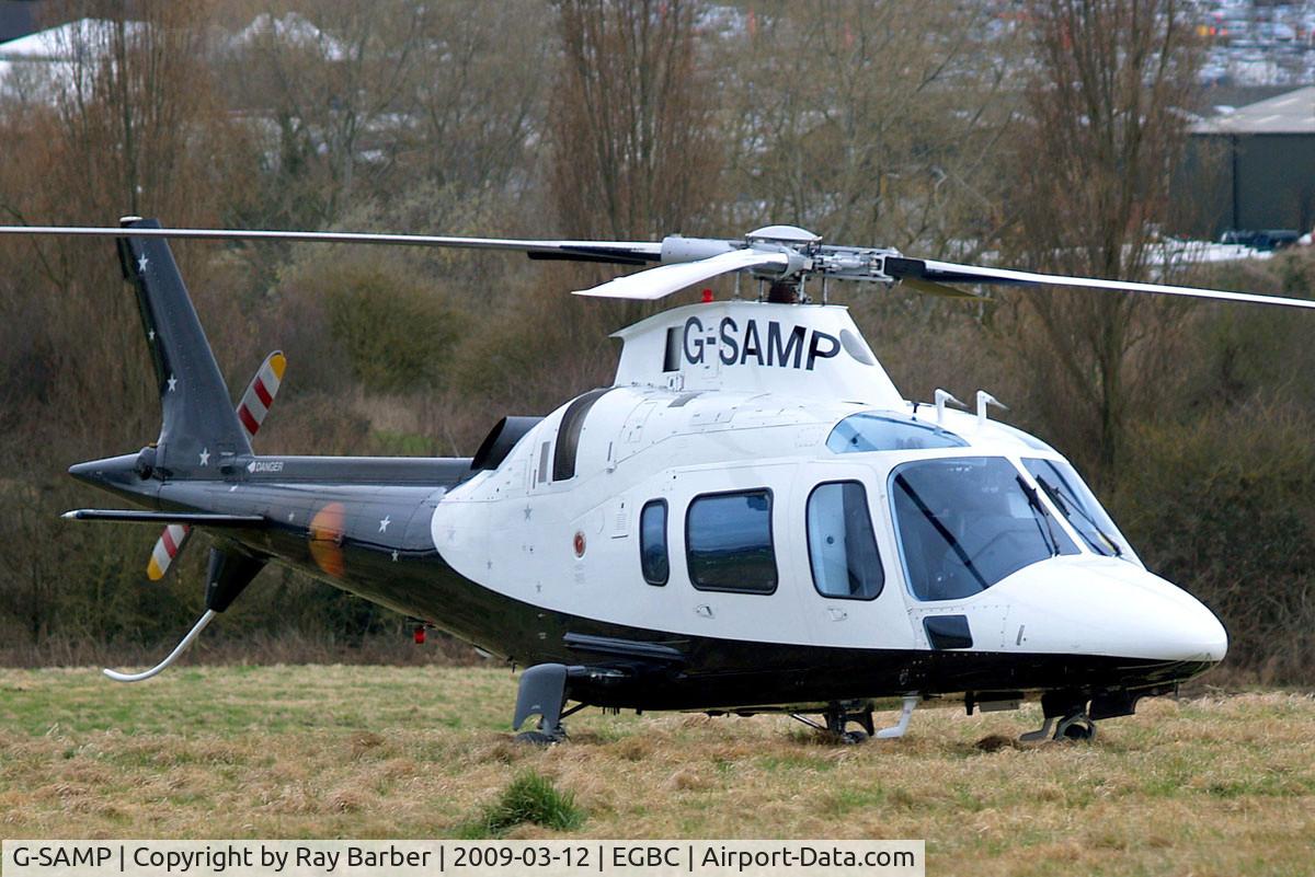 G-SAMP, 2006 Agusta A-109E Power C/N 11673, Agusta A.109E Power [11673] Cheltenham~G 12/03/2009