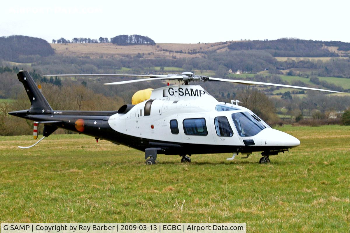 G-SAMP, 2006 Agusta A-109E Power C/N 11673, Agusta A.109E Power [11673] Cheltenham~G 13/03/2009