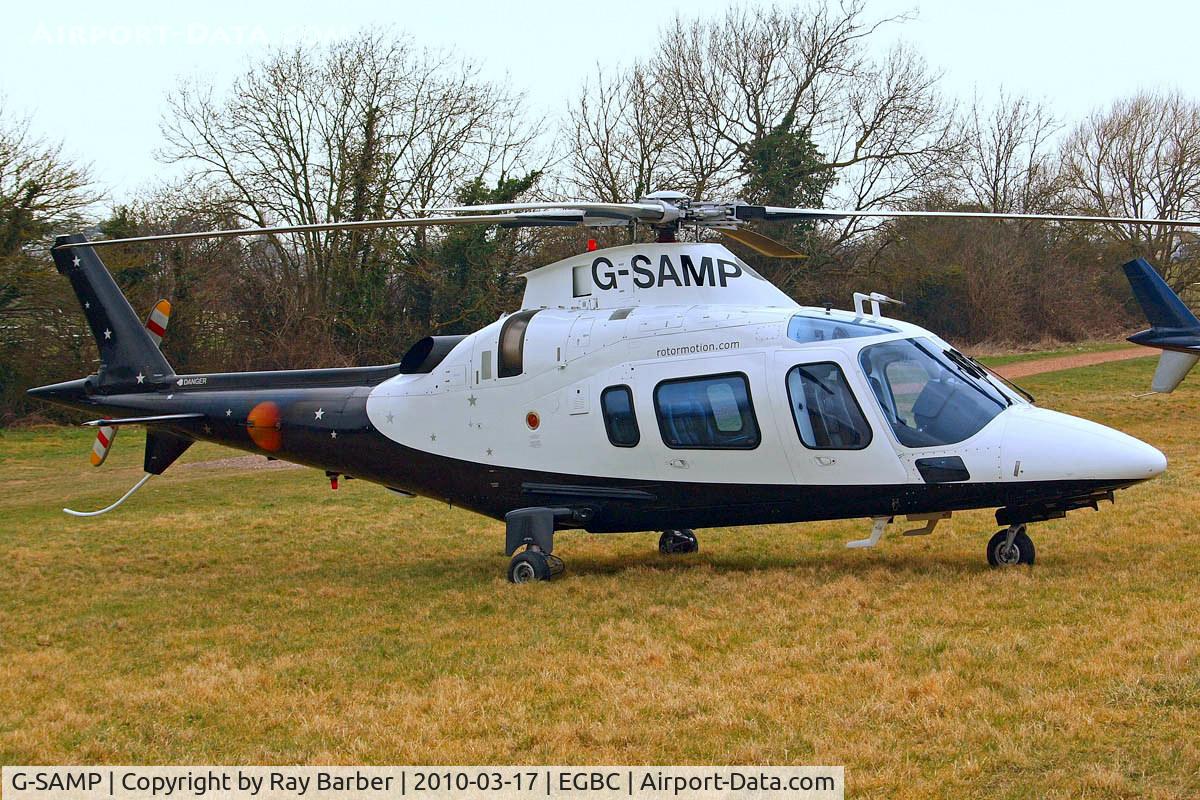 G-SAMP, 2006 Agusta A-109E Power C/N 11673, Agusta A.109E Power [11673] Cheltenham~G 17/03/2010