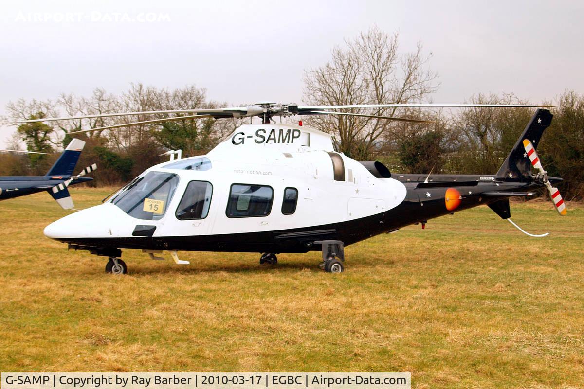 G-SAMP, 2006 Agusta A-109E Power C/N 11673, Agusta A.109E Power [11673] Cheltenham~G 17/03/2010