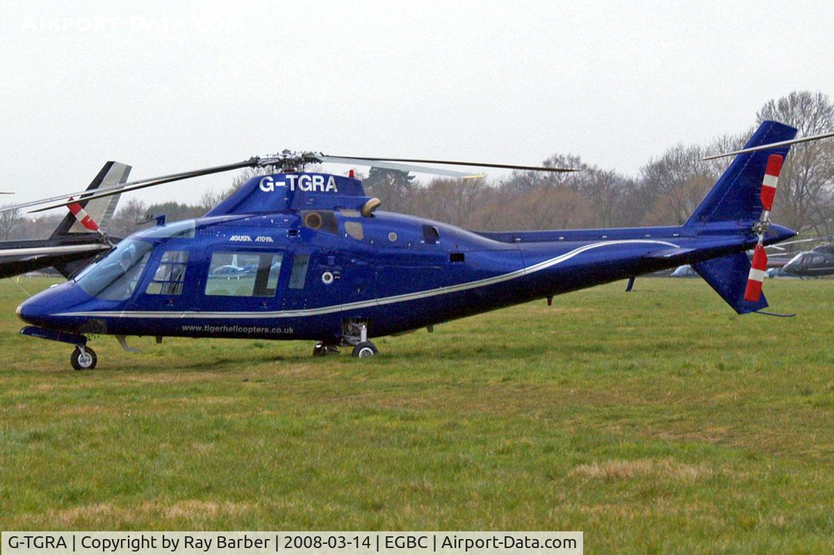 G-TGRA, 1982 Agusta A-109A Hirundo C/N 7201, Agusta A.109A [7201] Cheltenham~G 14/03/2008